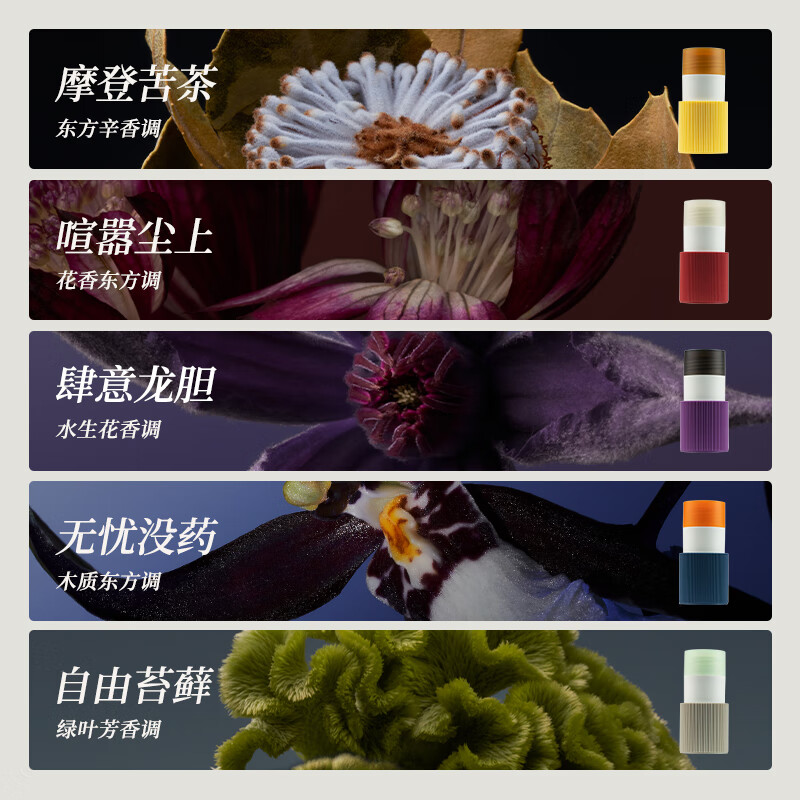 第三宇宙(3rd universe) 自在随行香体膏腋下温和留香30g 肆意龙胆[水生花香调]高清大图