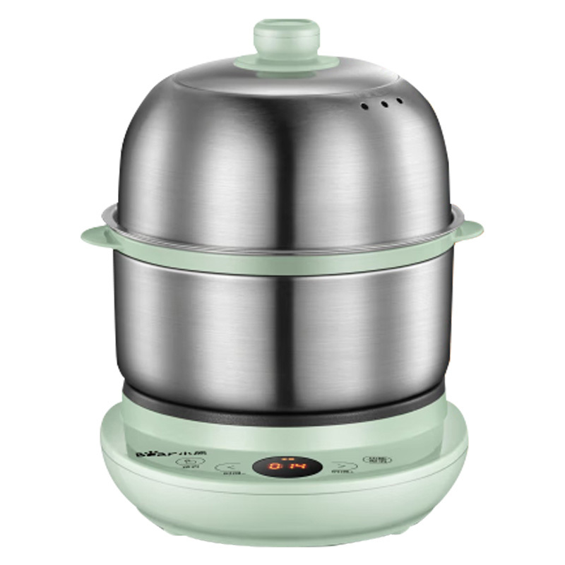 小熊煮蛋器双层304不锈钢家用全钢双层ZDQ-B14Y5