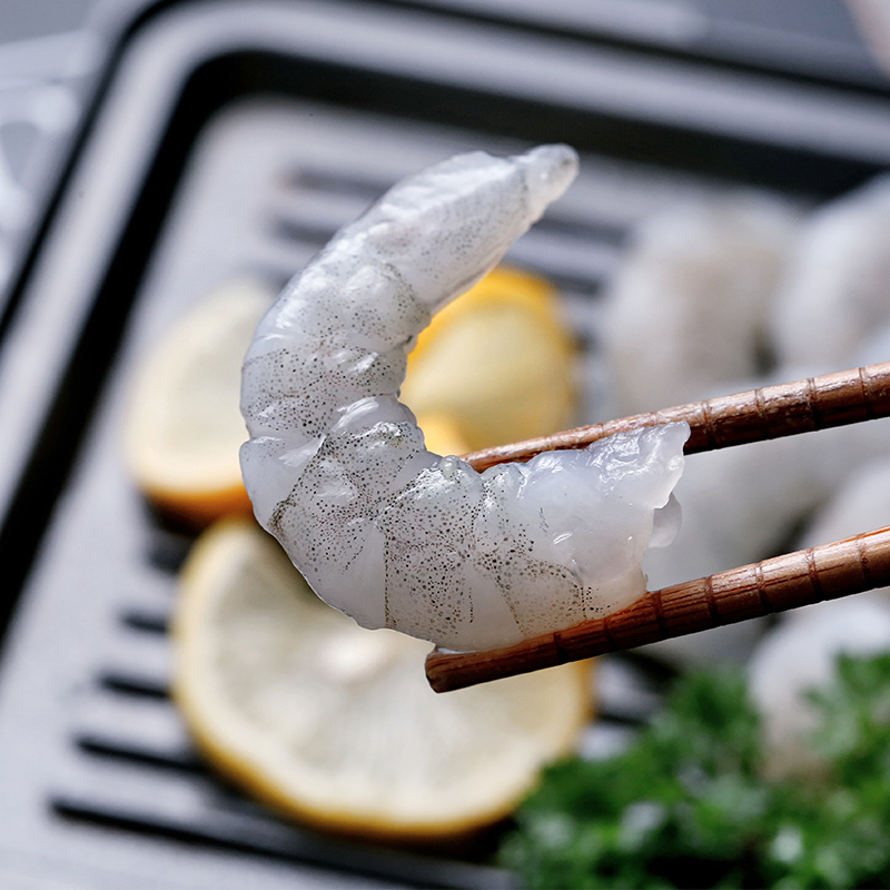 顺丰速运 希悦海鲜 青岛大虾仁 500g/袋*3袋 仅约有22%冰衣 速冻对虾新鲜超大虾仁 部分地区发德邦冷链