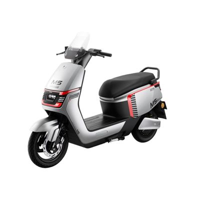新日电动摩托车两轮 陆行M5 72V35Ah石墨烯 成人通勤电动车 1000W大功率电机 冰晶银 72V35Ah石墨烯包邮