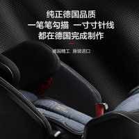 宝得适(Britax)德国进口儿童安全座椅百变骑士(约9个月-12岁) 宇宙黑