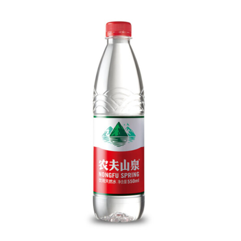 农夫山泉 饮用水 饮用天然水550ml*24瓶 整箱装