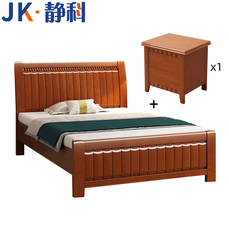静科公寓床1200*1900*960mm(含床垫+床头柜)套高清大图