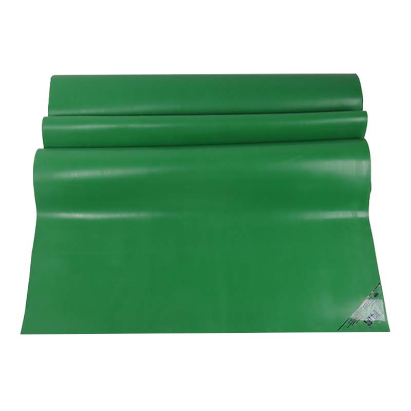 典虎 绝缘胶垫 绿色平面 6kv 5米*1米*3mm 卷高清大图