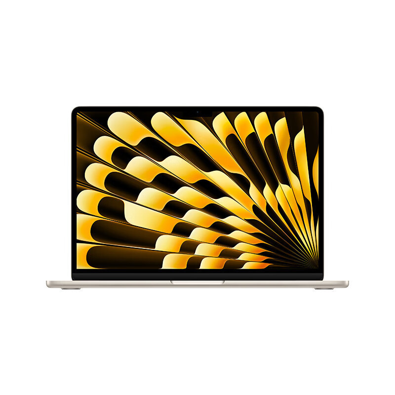 [政府补贴2000元部分地区参与,详情请咨询客服]Apple/苹果2024款MacBookAir 15英寸 M3(8+10核)16G 512G星光色轻薄笔记本电脑MXD33CH/A高清大图