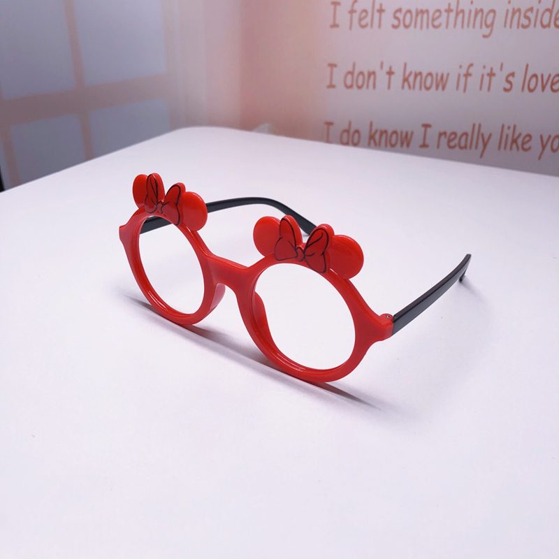 男女童太阳镜儿童眼镜框可爱无镜片宝宝卡通框架小孩配饰婴儿可爱浅