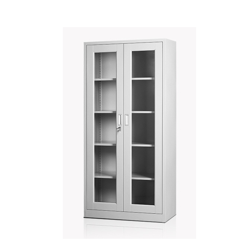 鸿业盛大简约现代通玻文件柜850L*390W*1800H环保喷塑储物柜加厚高清大图