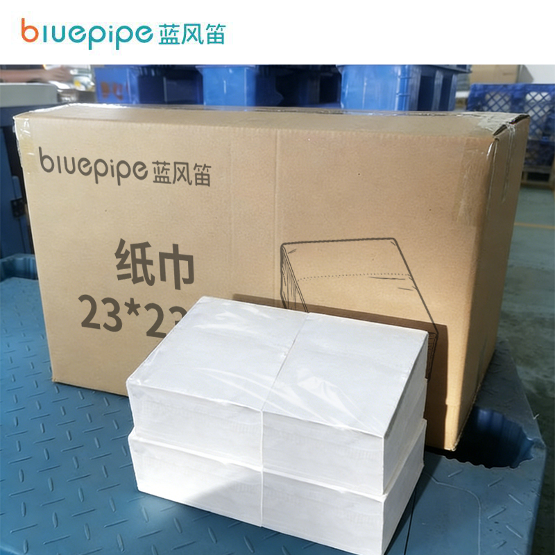 蓝风笛 纸巾 23* 23cm 箱高清大图