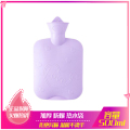 壹志注水热水袋传统暖手宝 500ml紫色