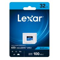 雷克沙(Lexar)32GB TF卡 633X读100MB/s手机内存卡 A1/V10存储卡