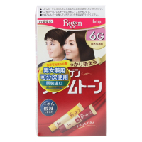 原装日本进口Hoyu美源可瑞慕染发膏植物遮盖白发一梳彩黑发霜染发剂 6G 自然棕色