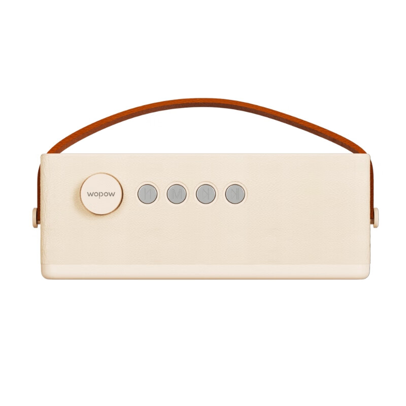 沃品/WOPOW 无线蓝牙5.3歌词音响自带双麦克风续航时间长音效好蓝牙音箱 AP09高清大图