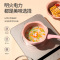 婴儿宝宝辅食锅儿童煎煮一体锅烘焙精灵麦饭石多功能煮粥炖锅小 蓝[加厚网红款]韩式煮锅+锅盖+蒸笼+硅胶勺+海绵擦/