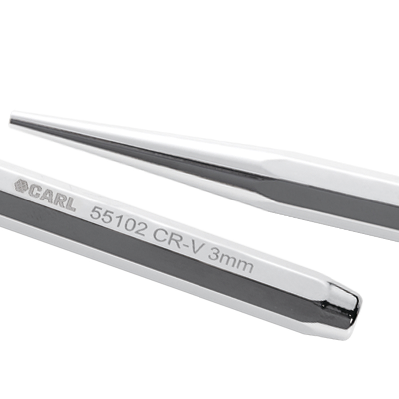 卡尔 八角钢圆锥冲 2支装高清大图