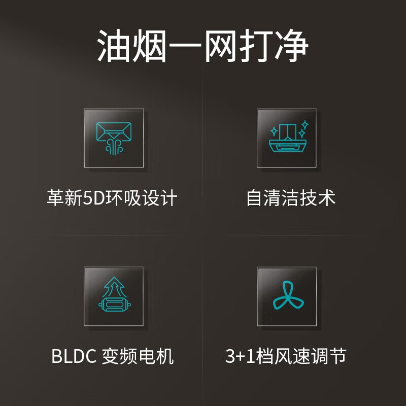 西门子LC77FA9C1W欧式5D环吸抽油烟机22.5立方持久大吸力自清洁风速调节高清大图