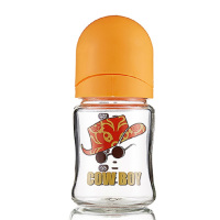 新贝宽口径玻璃奶瓶（牛仔男孩） XB-8921
