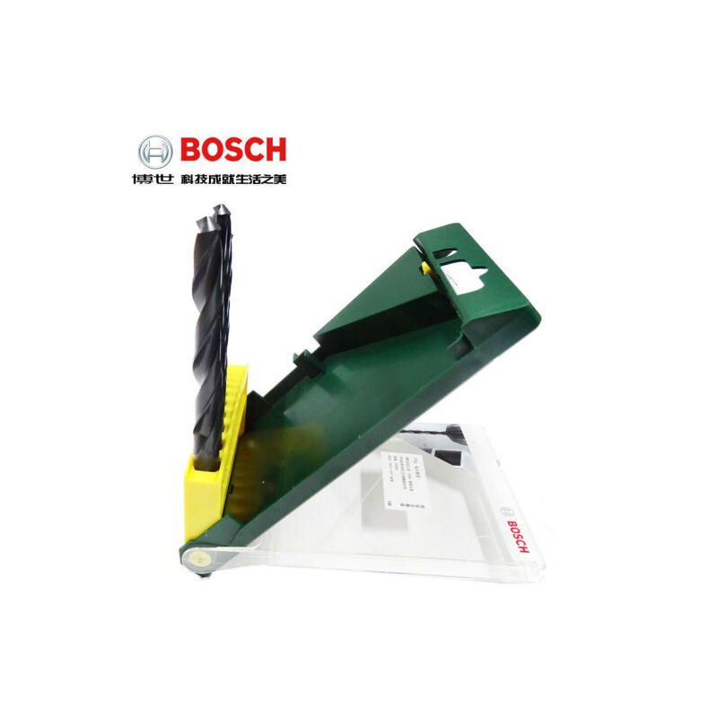 博世(Bosch) 绿色钻头套装 10支 HSS-R高速钢钻头 货期5-10天高清大图