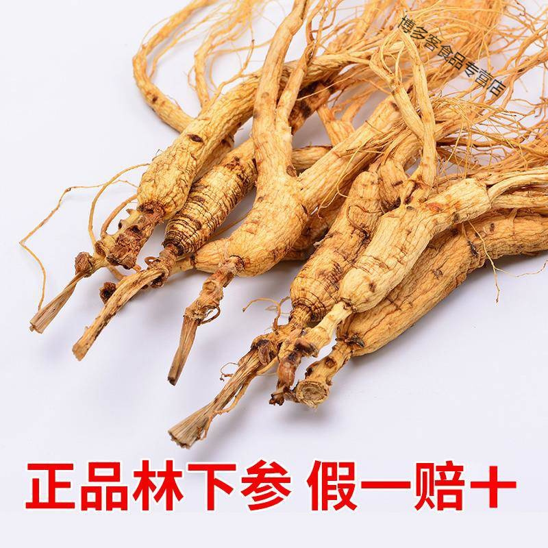 人参林下参微残人参残枝山参煲汤泡酒野山参老山参 野山参残枝[25克][2-3枝]