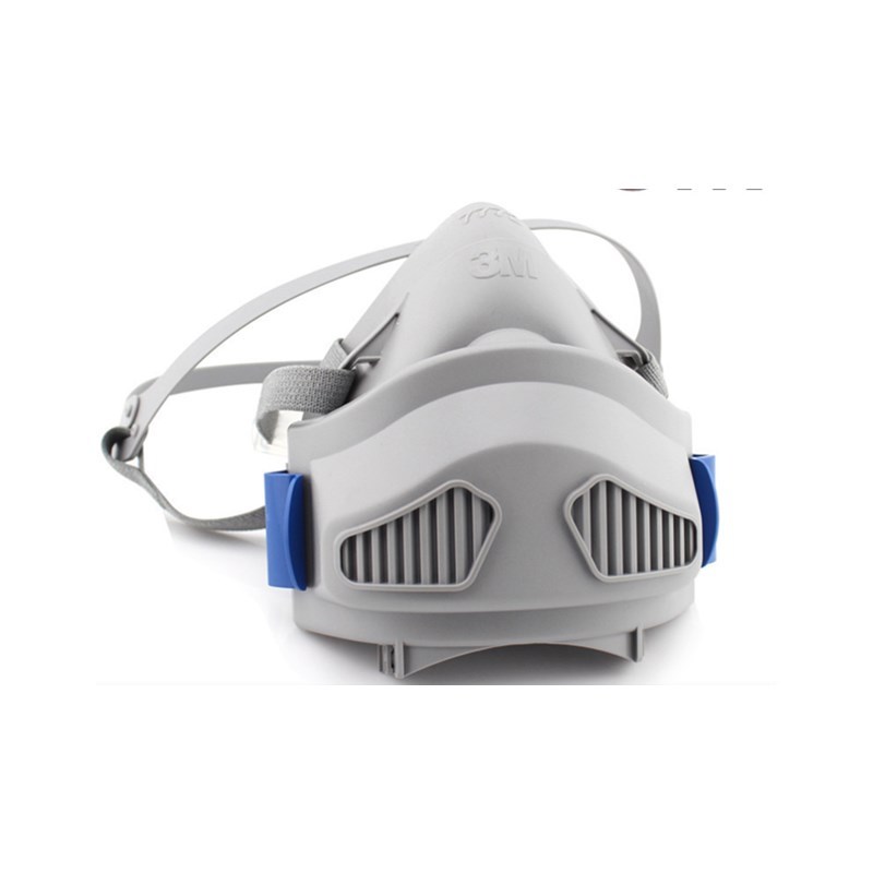 3M 7772硅质半面型防尘单滤盒面具(中号)7772