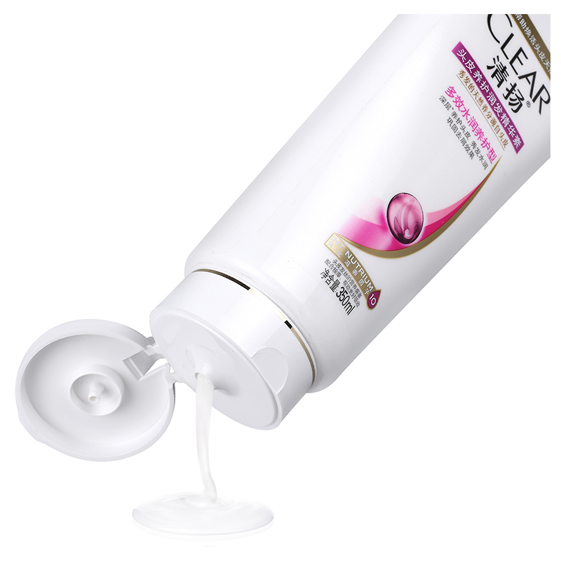 清扬(CLEAR)女士头皮养护润发精华素 多效水润养护型350g护发素/乳 深层修护[联合利华]
