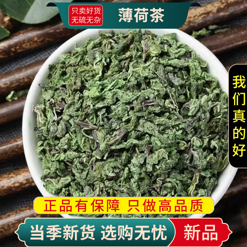 薄荷茶叶100克正品泡水泡茶干薄荷叶可食用泡茶水喝清凉凉茶花茶茶叶9260高清大图