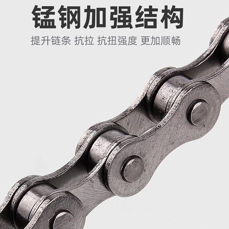 扣 通用自行车链条单速变速折叠童车山地车普通车链子配件6/7/8/9速