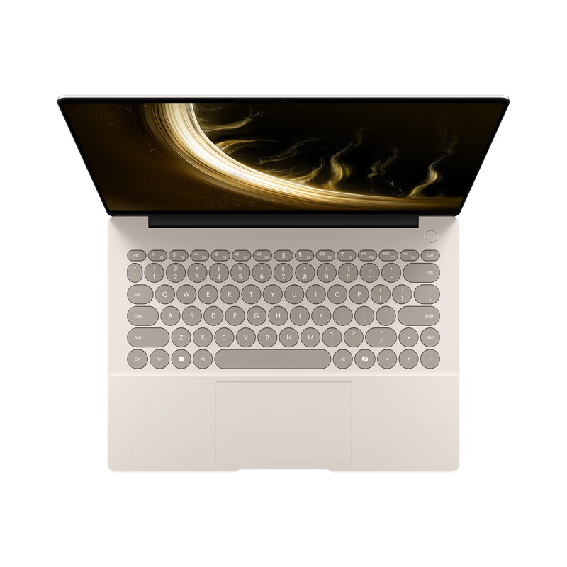 WIKO(唯科) 华为智选 Hi MateBook 14 14.2英寸笔记本电脑 R7-H255 32G 1TB 2.8K 120Hz OLED触控屏 方键盘 轻薄机身 晨曦金高清大图