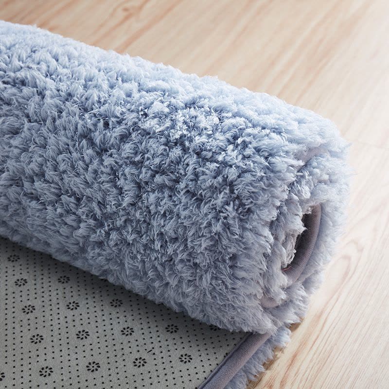 美帮汇加厚羊羔绒卧室满铺房间地毯全铺家用ins网红装饰长毛绒地垫图片