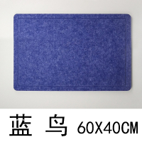 毛毡闪电客留言板幼儿园学校儿童作品展示板公告栏照片墙告示栏 蓝色