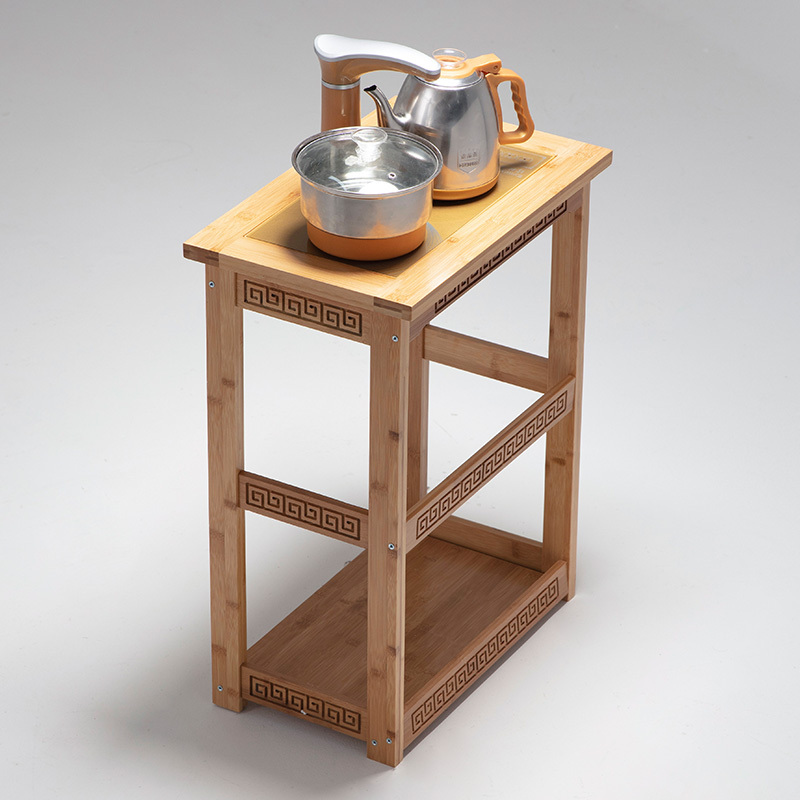简约现代茶水架家用简易小茶台置物架客厅闪电客阳台多功能茶壶烧水架