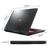 华硕（ASUS）飞行堡垒FX86FM8750 15.6英寸画图办公本天选游戏本笔记本电脑 英特尔酷睿i7 32G内存 512GB固态 GTX1060/6G独显 72%高色域 定制版
