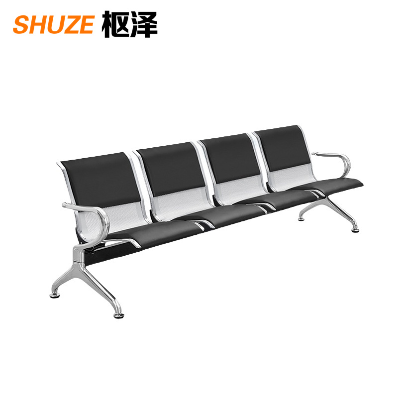枢泽 排椅 候车椅 四人位 张高清大图