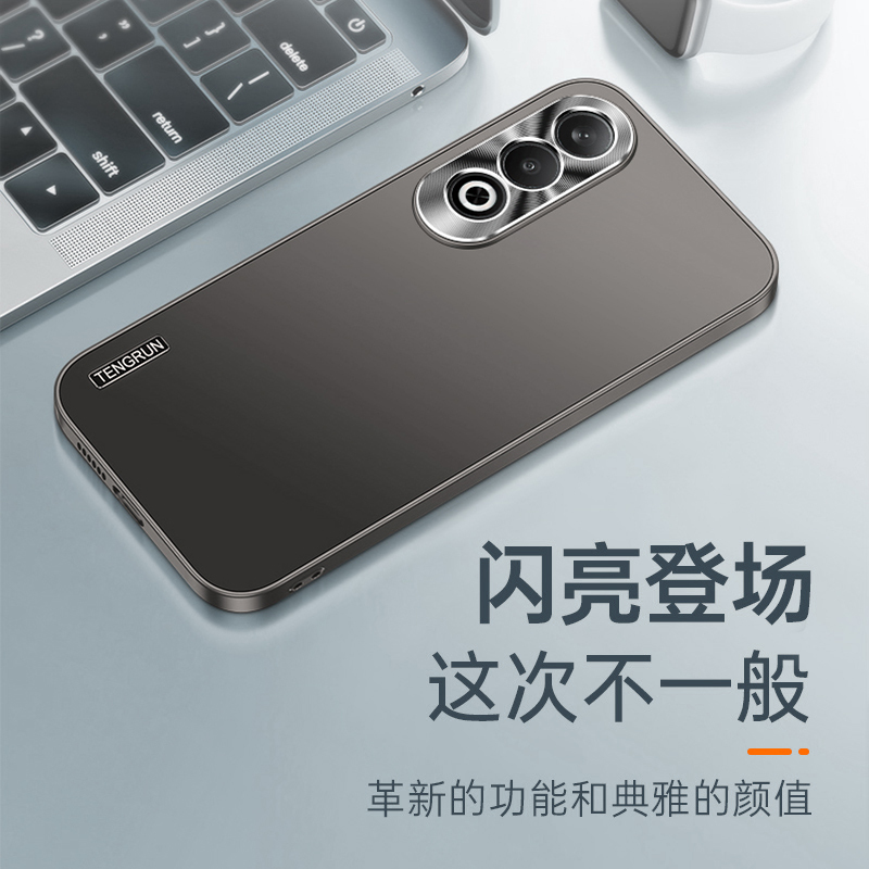 OPPOK12金属磨砂保护套K12x防摔简约时尚磨砂包边手机壳保护套