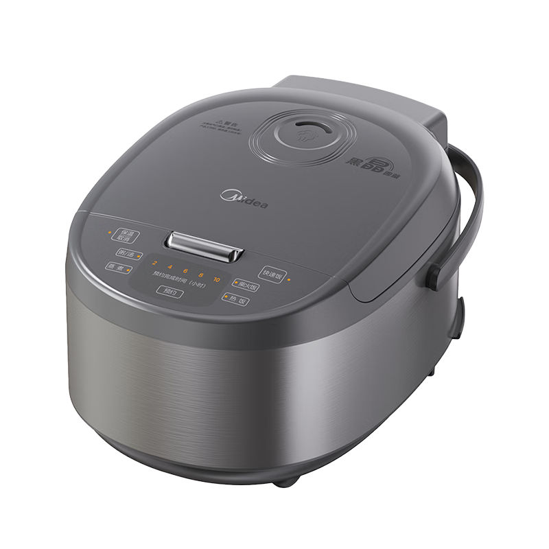美的(Midea)电饭煲4L家用1.5mm圆釜内胆760W蝶形猛火盘金属机身电饭锅MB-RE478 (ZH)