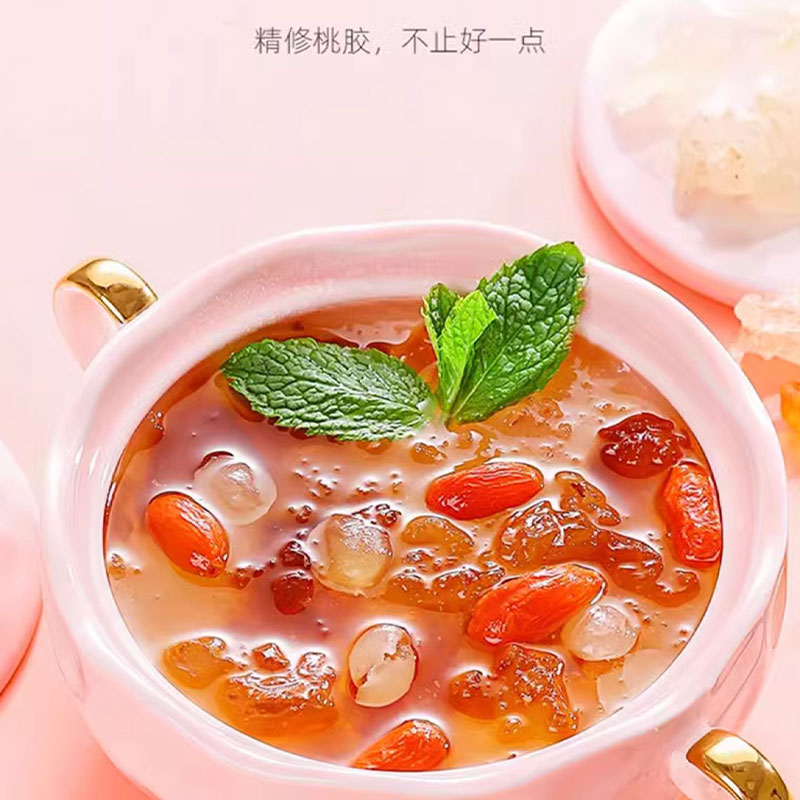 杞里香 方罐桃胶300g高清大图