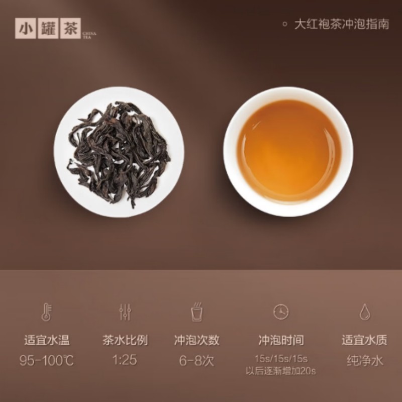 小罐茶银罐系列 特级乌龙茶武夷山大红袍茶4g*10罐茶叶礼盒商务礼赠高清大图