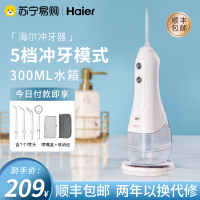 海尔冲牙器家用便携式水牙线口腔牙齿清洁牙逢结石洗牙器正畸专用202