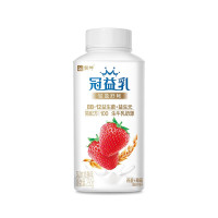 蒙牛冠益乳风味发酵乳燕麦草莓风味250g*8瓶