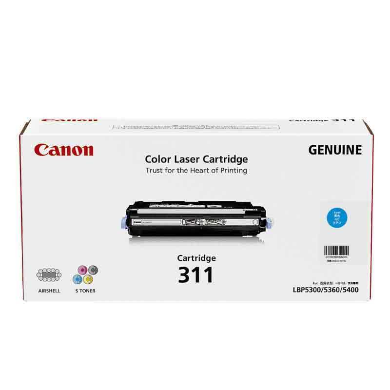 佳能(Canon) CRG-311C 硒鼓 适用机型:LBP5300/LBP5360 (单位:件) 青色