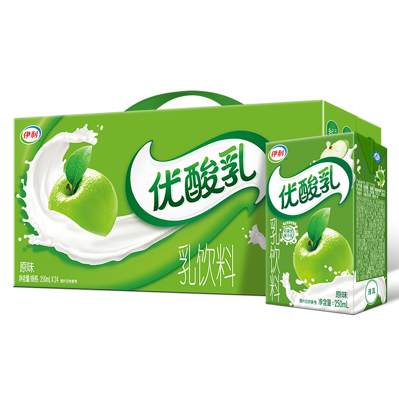 伊利 优酸乳原味 250ml 单盒