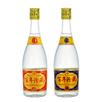 山西杏花村汾酒集团出品 百年汾藏 清香型 42度白酒 经典玻璃汾酒 475ml*1瓶