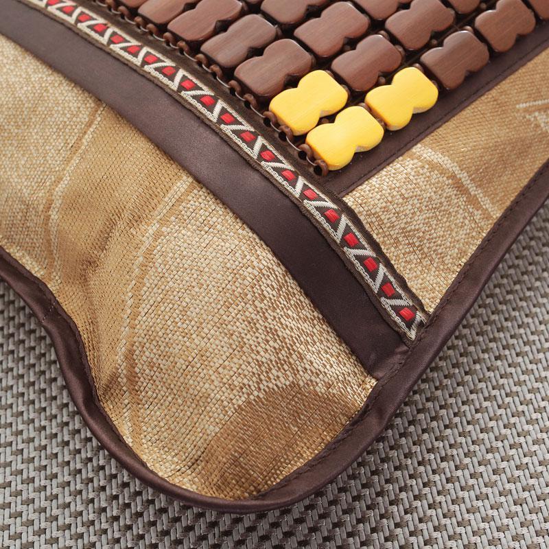 美帮汇凉席枕头颈椎枕麻将夏天竹枕头凉爽枕枕成人学生茶叶夏季凉枕高清大图