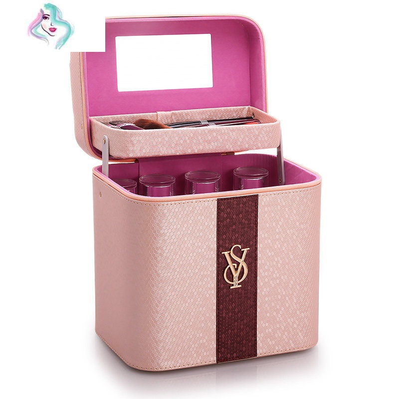你那么美化妆包化妆包大容量女便携手提化妆品收纳盒护肤品多功能箱ins风超火你那么美 升级款加大容量 4个内盒 足球纹酒红色 价格图片品牌报价 苏宁易购苏享尚品美妆工具专营店