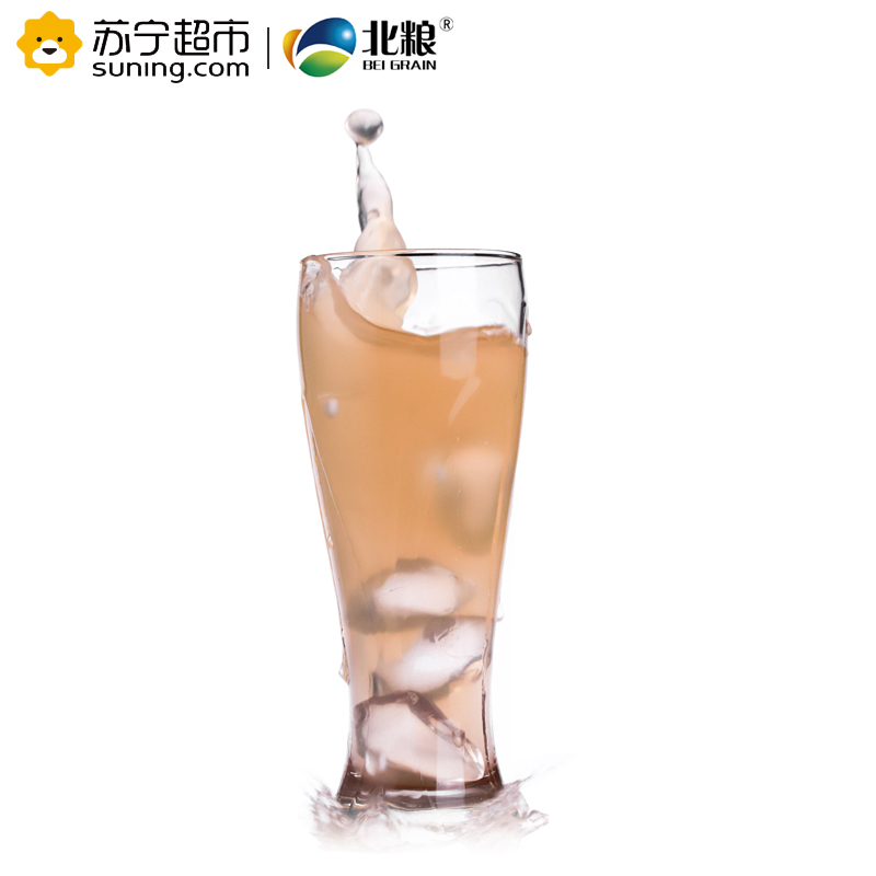 北粮丑梨汁健康果汁饮品果汁含量>60%丑梨饮料分享装(方瓶600ml)*4