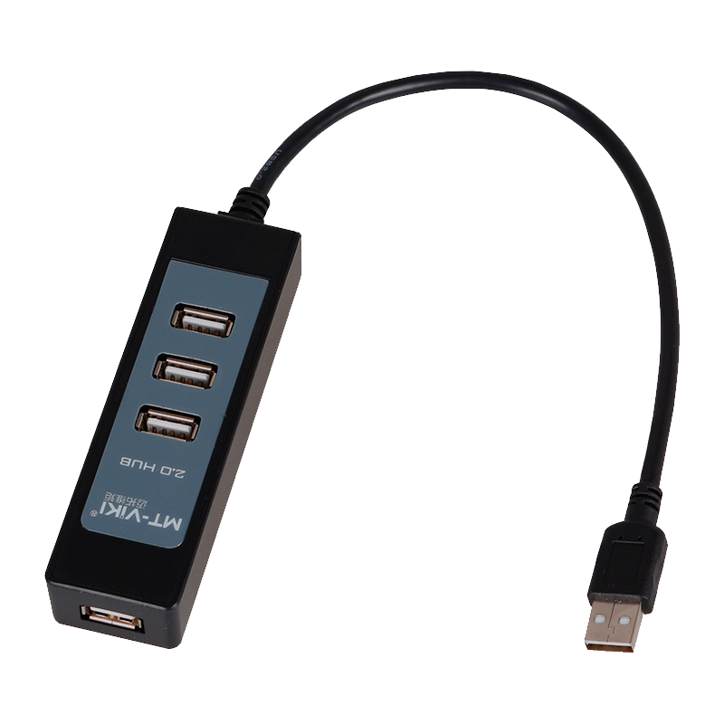 迈拓维矩MT-214 usb2.0分线器4口电脑笔记本usb集线器hub多接口高速