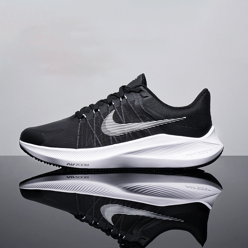 Nike耐克 WINFLO 8 男子Zoom气垫缓震透气休闲跑步鞋CW3419-006