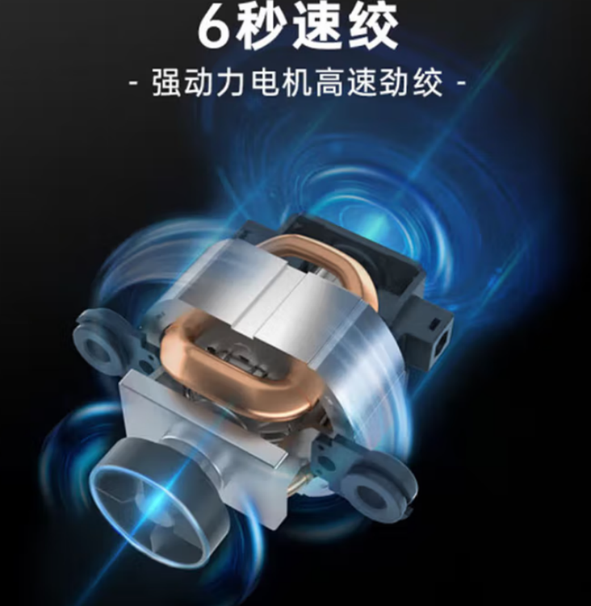小熊(Bear)绞肉机家用电动料理机 QSJ-U03B5双刀款 2L高清大图