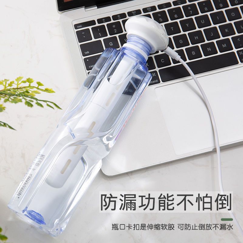 加湿器家用卧室迷你学生香薰精油车载加湿器户外办公室大雾量脸部|5条棉棒(3长2短) 常规款式