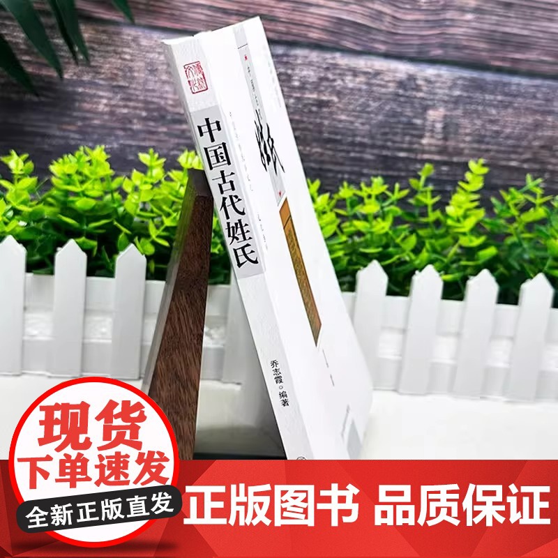 中国古代姓氏 中国传统民俗文化百家姓华夏姓氏传承的轨迹少数名族中国古代姓氏 乔志霞 编著 中国商业出版社 正版书籍高清大图