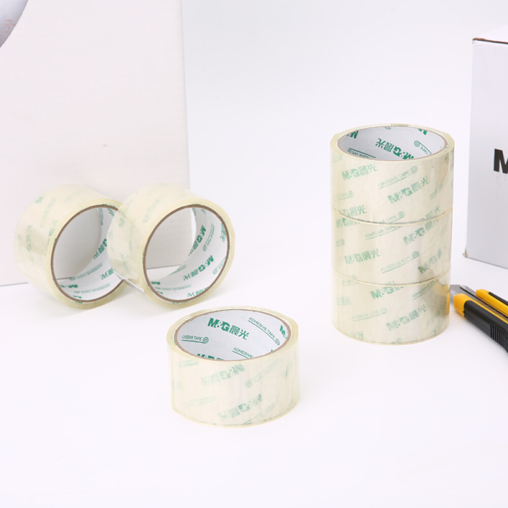 晨光AJD97326普透封箱胶带48mm*30y(6卷)高清大图